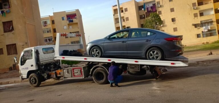 ونش إنقاذ تبارك في الجيزة