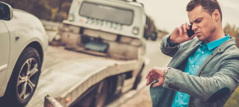 ونش إنقاذ تبارك في ترسا الهرم